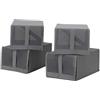 IKEA Skubb - Scatola per scarpe (1, grigio )