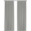 Domus&Trend - Tende Oscuranti per Interni a 1 Pannello 140x280, Tende Camera da Letto Soggiorno Moderne Ignifughe Isolanti e Passanti Nascosti, Tenda Oscurante Antirumore Coprente, 100% Made in Italy