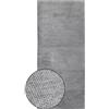 KARAT Tappeto passatoia in Tessuto di Alta qualità, 80 x 300 cm, Colore Argento, Morbido Tappeto per Cucina, corridoio e Soggiorno, Tappeto per Cucina e corridoio (Azade)