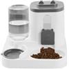 manhegari Distributore Crocchette Gatto, Distributore Automatico Di Alimenti E Acqua Animali Domestici Abbeveratoio E Alimentatore Automatico per Gatti Cani