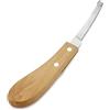 QWORK® Coltello per Zoccoli Sinistro, per Cavalli e bovini