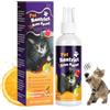 OSDUE Spray Anti Rosicchiamento per Gatti, 100ml Naturale ed Efficace Spray per Gatti per Interni ed Esterni, Impedisce ai Gattis di Graffiare Mobili, Tappeti, Tende e Piante, Ingredienti Naturali