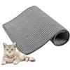 PEIHUODAN Tappeto Tiragraffi per Gatti Tappetino in Sisal Naturale per Gatti da Interno Che Graffiano Le Unghie Tappetino Orizzontale per Gatti Proteggere Tappeti E Divani (30x40cm,Grey)