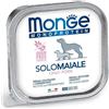 Generico Monge Monoprotein Paté Solo Maiale, Cibo Umido per Cani, Formula Grain Free Monoproteica, Solo Carne di Maiale, 6 vaschette da 150 g l'una