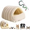 Knubbuf Puffazampa cuccia, puffazampa - cuccia termica 2 in 1, cuccias gatto interno, cuccias cane interno taglia piccola, con cuscino rimovibile, lavabile, antiscivolo (A, L)