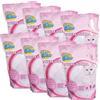BPS BUENA PET SHOP LETTIERA GATTO SILICIO 【30.4 LITRI】【8 BUSTE DA 3.8L 】 per Gatti a Lunga Durata ai Cristalli di Silicio, assorbiodore (30.4L LAVANDA)