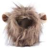 Tomotato Parrucca con Criniera di Leone per Gatto, Cinturino Su Simpatico Copricapo per Animali Domestici, Abbigliamento Cosplay per Gatti, per La Festa di Natale di Halloween (Medio)