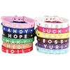 Suiecuor collare cane personalizzato Collari per cani con lettere di nome personalizzate con strass collare cane pelle per cani di piccola taglia media