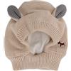 OKJHFD Cappello per cani lavorato a maglia con orecchio animale domestico cappello per cani di taglia grande (2 colori) (marrone)