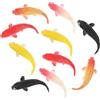 Alasum 10 Pezzi Pesci Simulati per Acquario Decorativi in PVC Design Realistico Decorazione Miniatura per Diorami e Progetti Creativi