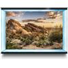 LYYAB Adesivi per sfondo acquario, paesaggio della natura del deserto, poster decorativo per terrari e rettili (45 x 30 cm)