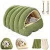 Generic Cozy Monster Letto per Gatti, Grotta per Animali Domestici per Gatti Interno, Tenda per Gatti Morbida e Calda, Letto per Animali Domestici Caldo e Morbido per Interno, Tenda per Cani e Gatti con