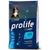 Prolife Smart Puppy Giant Pollo E Riso 10 kg - Croccantini Cane Puppy Chicken & Rice Giant, Alimento Completo Ricco in Pollo Fresco Disossato e Riso