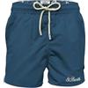 Saint Barth Mc2 Uomo Costume da Bagno Short PATM001 Poliestere Blu M