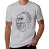 AMdeTUNS Bukowski T-Shirt t-Shirts Man Hippie Clothes Tees Men Graphic t Shirts Grey L