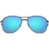 Oakley Occhiali da Sole CONTRAIL TI OO 6050 Satin Light Steel/Prizm Sapphire 57/14/144 uomo