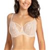 Kamea Gaia Reggiseno Non Imbottito Elegante con Ricami 1026 ADA, Beige,6E