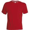 PAYPER Sunset T-Shirt Uomo Kit 5 Pezzi Rosso M