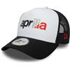 New Era Berretto 9FORTY A-Frame Trucker Adjustable Aprilia Wordmark Nero Taglia unica