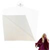 Syzplnwy Arcane - Coperta indossabile con cappuccio, stile punk, extra lungo, per adulti, super morbida e calda, unisex, per salotto e attività all'aperto, bianco, 1 Pack