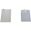 Made in Italy Saggio Tutone Pigiama Intero Anziano Unisex Mezza Stagione