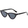 CHPO Unisex - Adulto Amy Occhiali da sole, Nero (Black/Black), 51