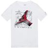 NIKE JORDAN T-Shirt Bambino Air 2D 95C975 1 White Bambino 13-15Y