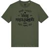 WARTSHIRT Maglietta Vivere Pericolosamente A Noi Reparti d'assalto Esercito Arditi T-Shirt (Battle Green, XL)