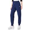 FILA Pantaloni da Donna a Vita Alta, per Il Tempo Libero, Blu Medievale, XS