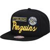 Mitchell & Ness Pittsburgh Penguins Lock Up Vintage Snapback Cap, Nero , Taglia unica
