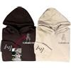 Slyzzcjb Felpe ricamate su misura Crea la tua felpa felpe personalizzati felpe personalizzate coppia Aggiungi testo personalizzato Grande San Valentino, festa della mamma, regali di Natale per lui e per lei.