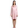 Jasmine Silk Pura Seta da Notte da Notte Pigiami Rosa (Extra Large)