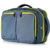 INTEMPO Borsa Zaino Be-Bag BLACK OUT 9235BO3126 Petrolio/Giallo