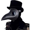 Colording Halloween Maschere Steampunk Maschera Medico Della Peste Pelle a Naso Lungo Bird Beak Dottore Peste Halloween Cosplay Party Puntelli Costume
