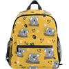 OWFKAY Koala Giallo Zaini per Bambini per Ragazzi Ragazze Bambini Zaini Bambino Zaino Piccolo Nursery Scuola Borse