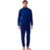Noidinotte; more than pyjamas Noidinotte - Completo Uomo Micropile Rasato Articolo Time. - XL Blu