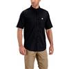 Carhartt Camicia da Lavoro a Manica Corta Rugged Professional Uomo, Nero (Nero), S