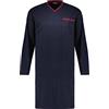 ADAMO Blu Scuro Taglie Extra Large Camicia da Notte, XXL Fino 10XL - Blu, 9XL