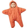 Generisch 2026 Carino Tutina da Neve per Neonati, per Bambini, Cappotto Invernale, Abbigliamento per Piccoli Bambini, Colore: arancione., 6-9 mesi