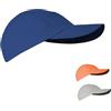 iQ-UV Cappellino UV con visiera solare UPF 50+, Blu riciclato, Taglia unica