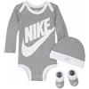 NIKE Futura Logo Set 3 Units 0-6 Months
