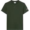 Champion Legacy - Maglietta Girocollo da Donna, XL, Verde, Verde, XL