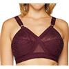 Playtex Cur Croisé Classique Soutien-Gorge Sans Armatures Reggiseno, Rosso (Bordeaux Profond 08p), 4D Taglia Produttore 95D Donna