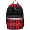 ACM 1899 Seven Zaino scuola ACM 1899 doppio scomparto Path of Victory per bambini e ragazzi rosso nero