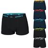 Umbro Pack 6 Paia Slip/Boxer Uomo Cotone Elasticizzato Art.715/716 (Pack 6 Paia Boxer Art.716-4 / M)