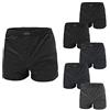 Liabel Set 6 Pezzi Uomo Boxer Cotone Apertura Davanti Taglie Forti Art.LB440/C (6 Boxer Bianco - 8 / 3XL)