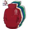 Xiuyours Felpe Personalizzate con Foto Logo Felpa Uomo Donna Personalizzata Felpa con Cappuccio Personalizzabile Regalo di San Valentino Compleanno Natale Anniversario Coppia, S~5XL