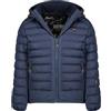 Canadian Peak Aurelieneak Men - Doudoune Chaude Matelassee Homme Automne Hiver - Veste Manteau Chaud - Blouson Coupe Vent Manches Longues Rembourrage - Hommes (Marine XXL)