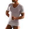 CAGI Intimo Uomo T-Shirt Scollo V Manica Corta Cotone Pettinato 05326 Colore Bianco Taglia 5