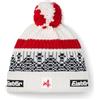 Eisbär Berretto da uomo e da donna Norrak Pompon Ski Austria Bianco - Merino Unisex con pile protegge da freddo e vento - Berretto classico norvegese morbido e confortevole traspirante